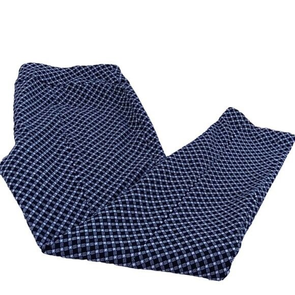 CATO WOMENS BLACK/WHITE PANTS SIZE 8 - Picture 1 of 7